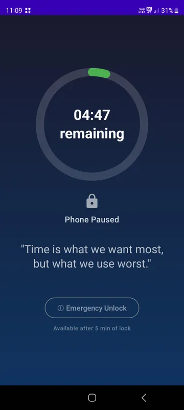 Phone Pause screenshot
